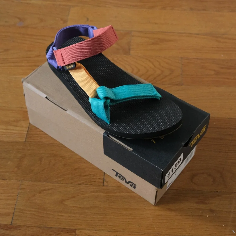 Teva Original Universal Sandals Mens Multi Color Retro Sustainable New Size 9
